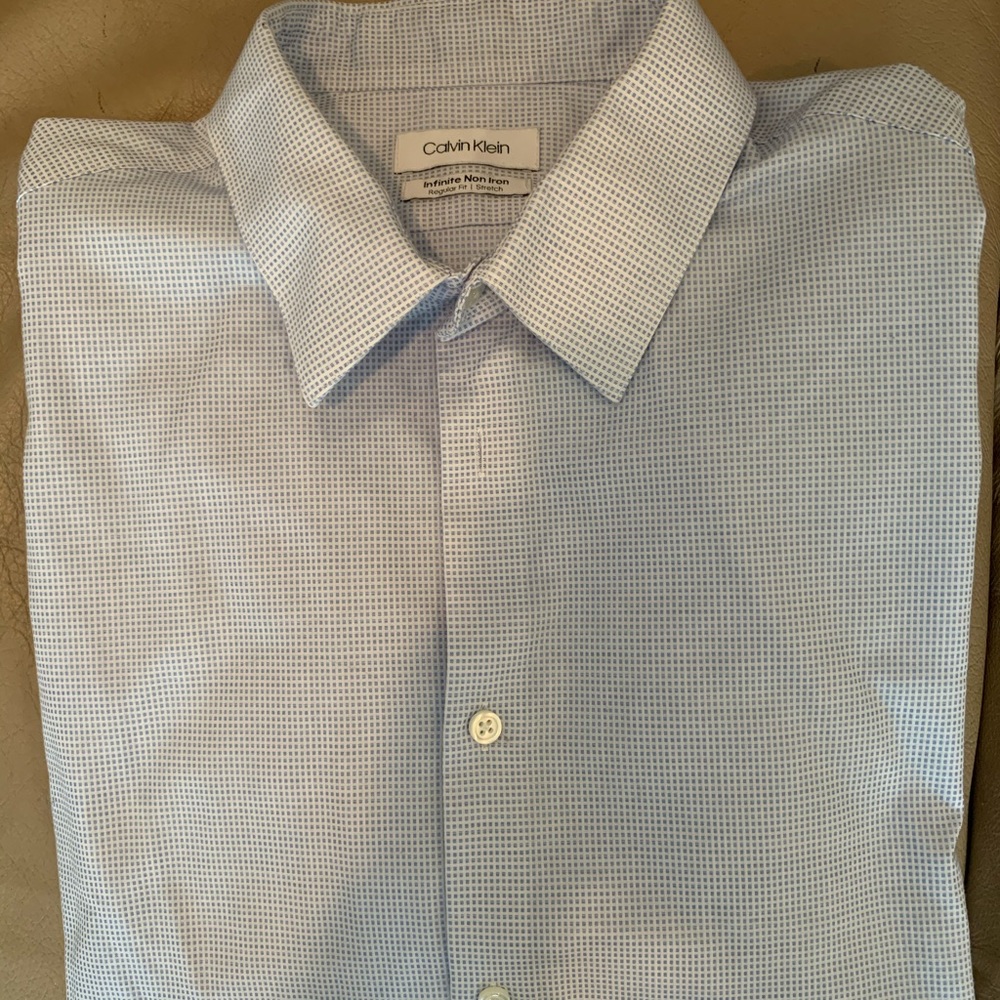 Calvin Klein infinite non iron dress shirt